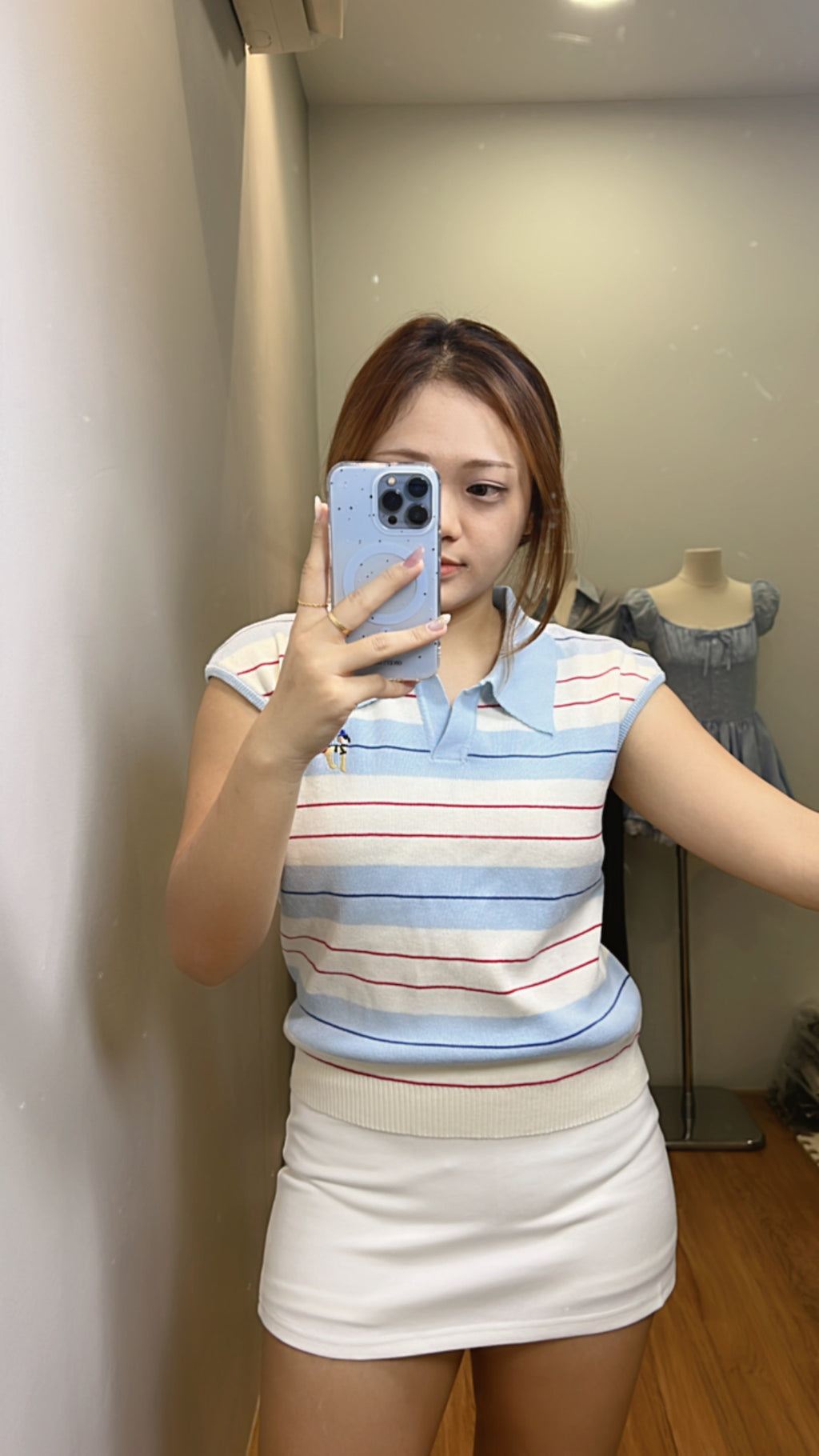 T001 条纹狗狗针织上衣｜Ready stock 现货