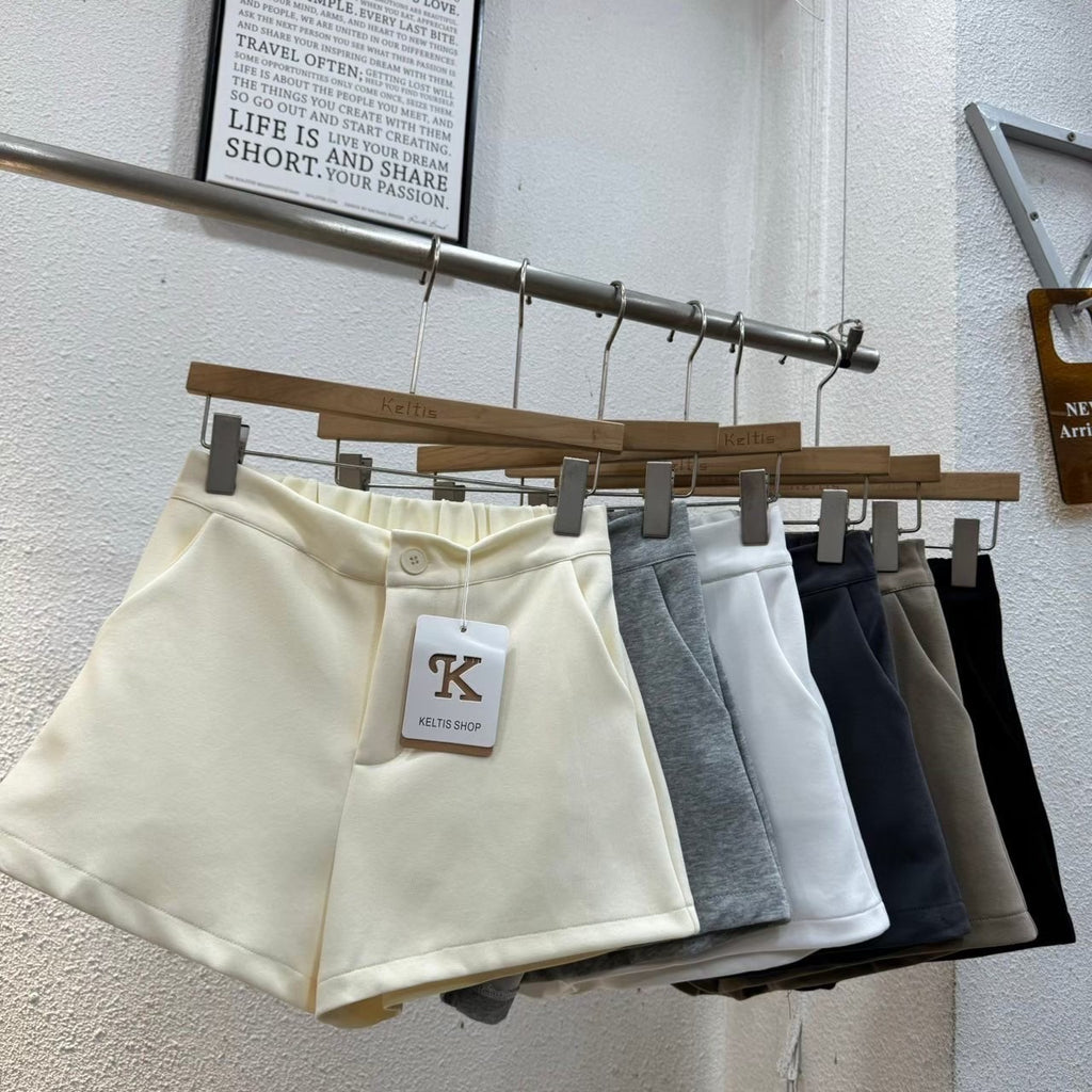 SP004 百搭显瘦纽扣短裤｜Ready stock 现货