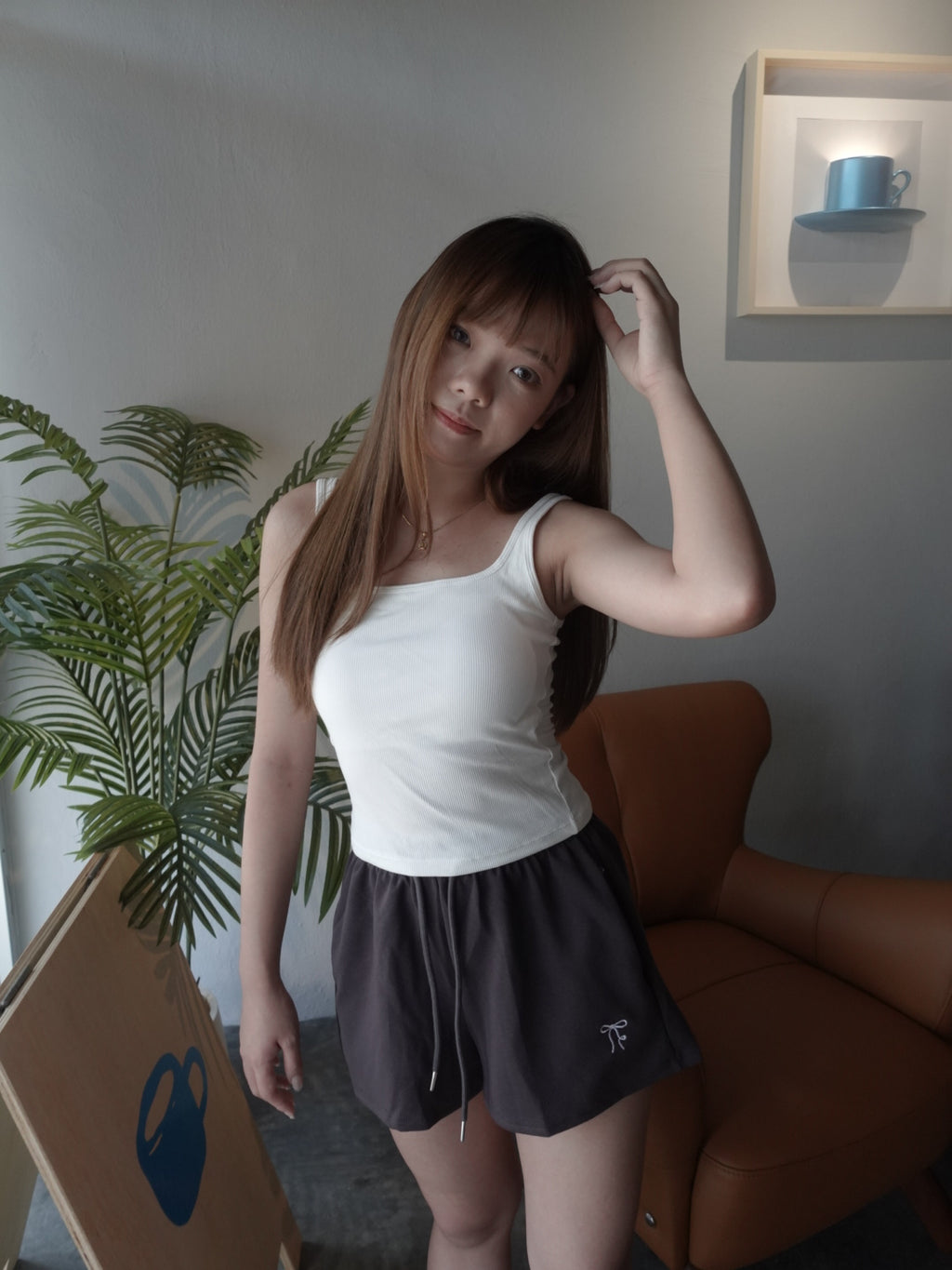 B010 小心机后背镂空背心｜Ready stock 现货