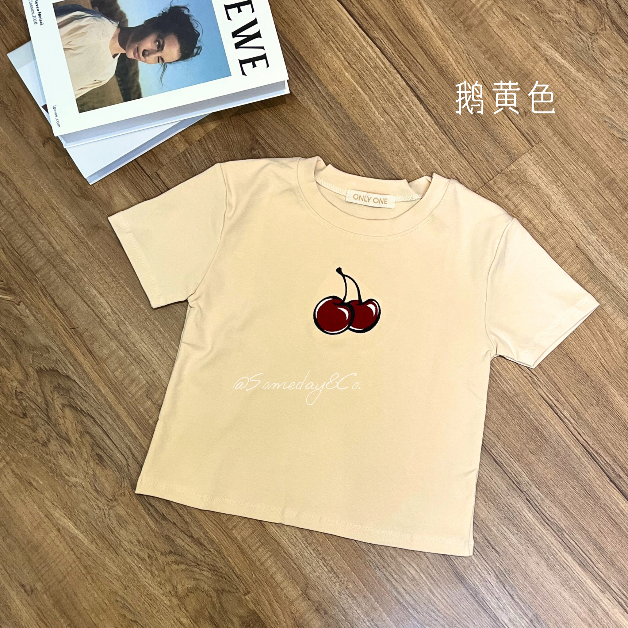 T002 樱桃短款上衣｜Ready stock 现货