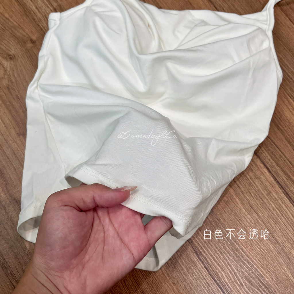 B015 甜美褶皱吊带背心｜Ready stock 现货