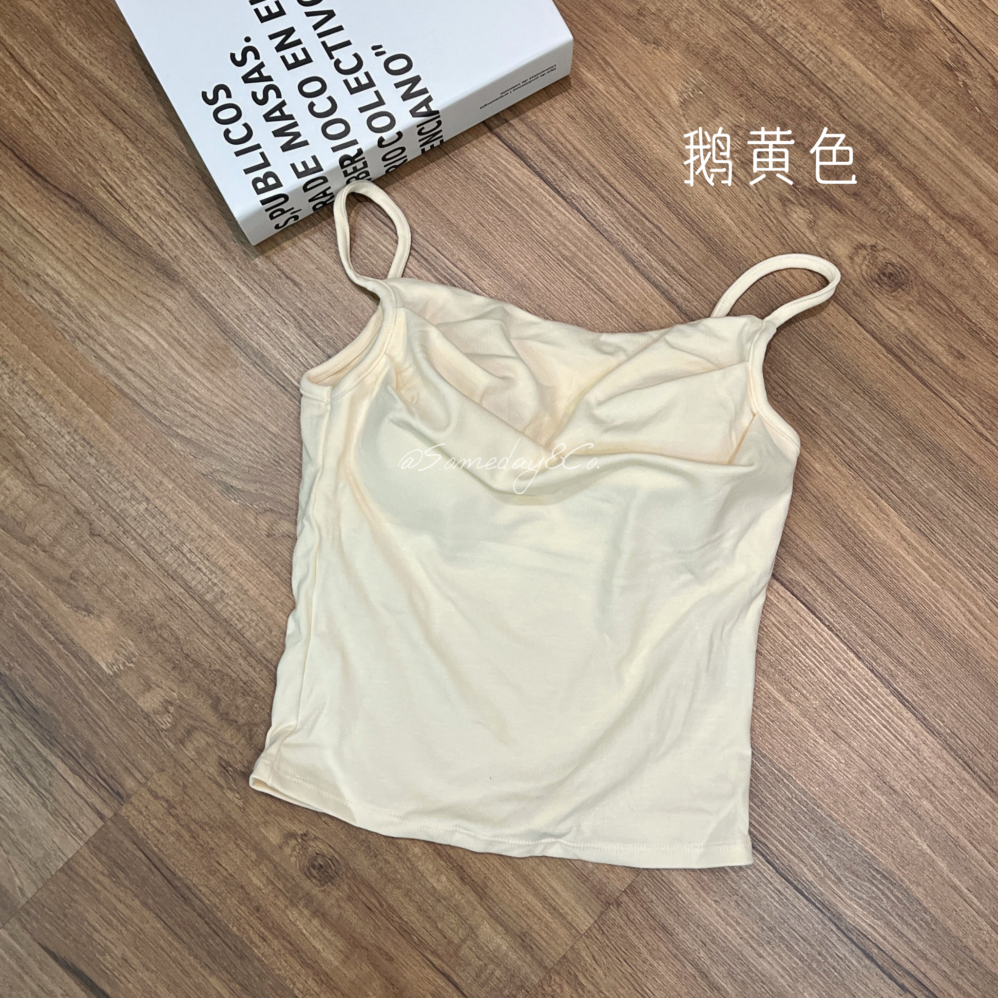 B015 甜美褶皱吊带背心｜Ready stock 现货
