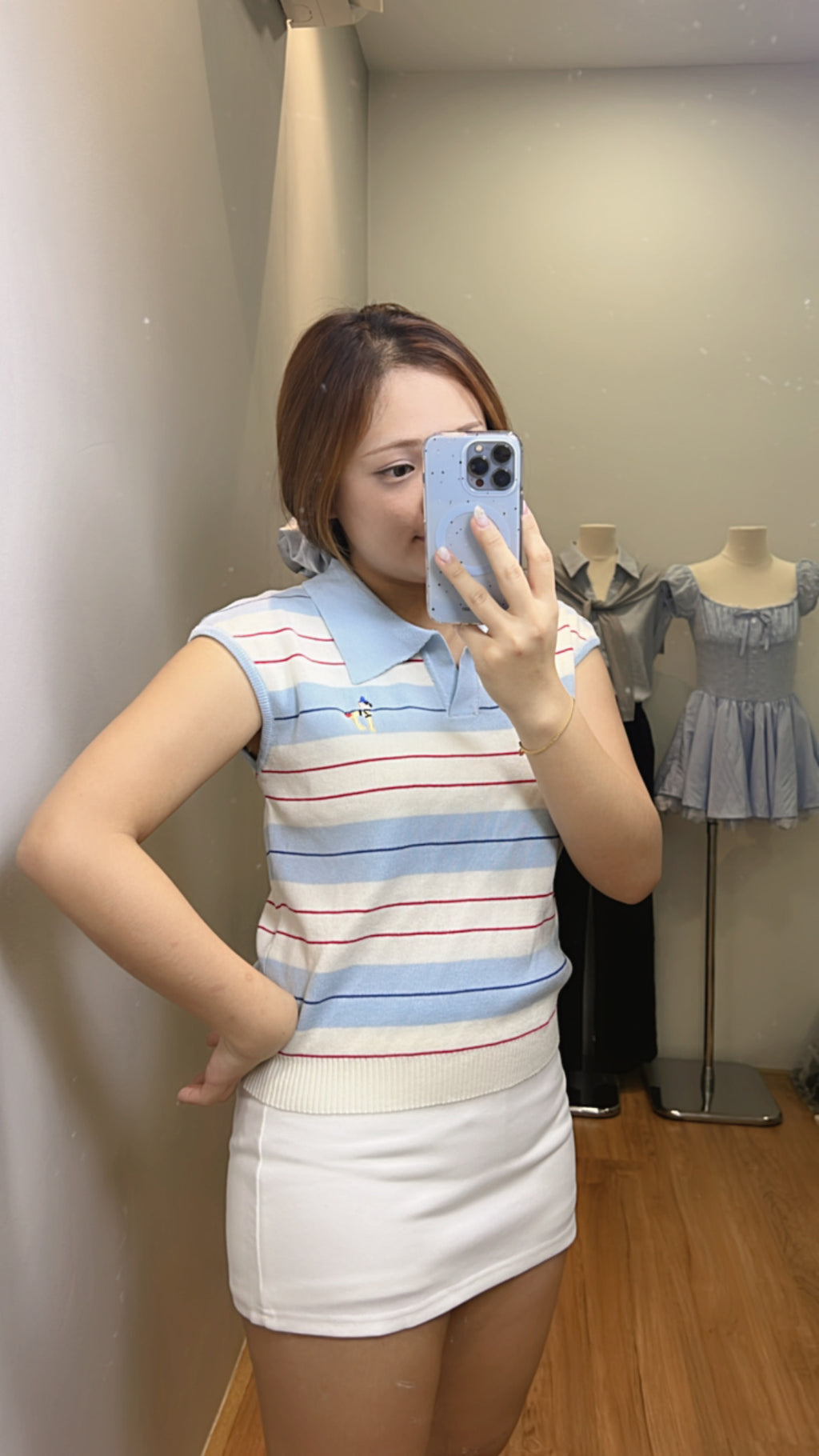 T001 条纹狗狗针织上衣｜Ready stock 现货