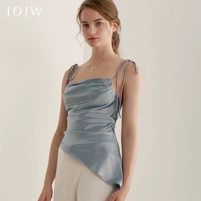 B009 气质缎面上衣｜Ready stock 现货