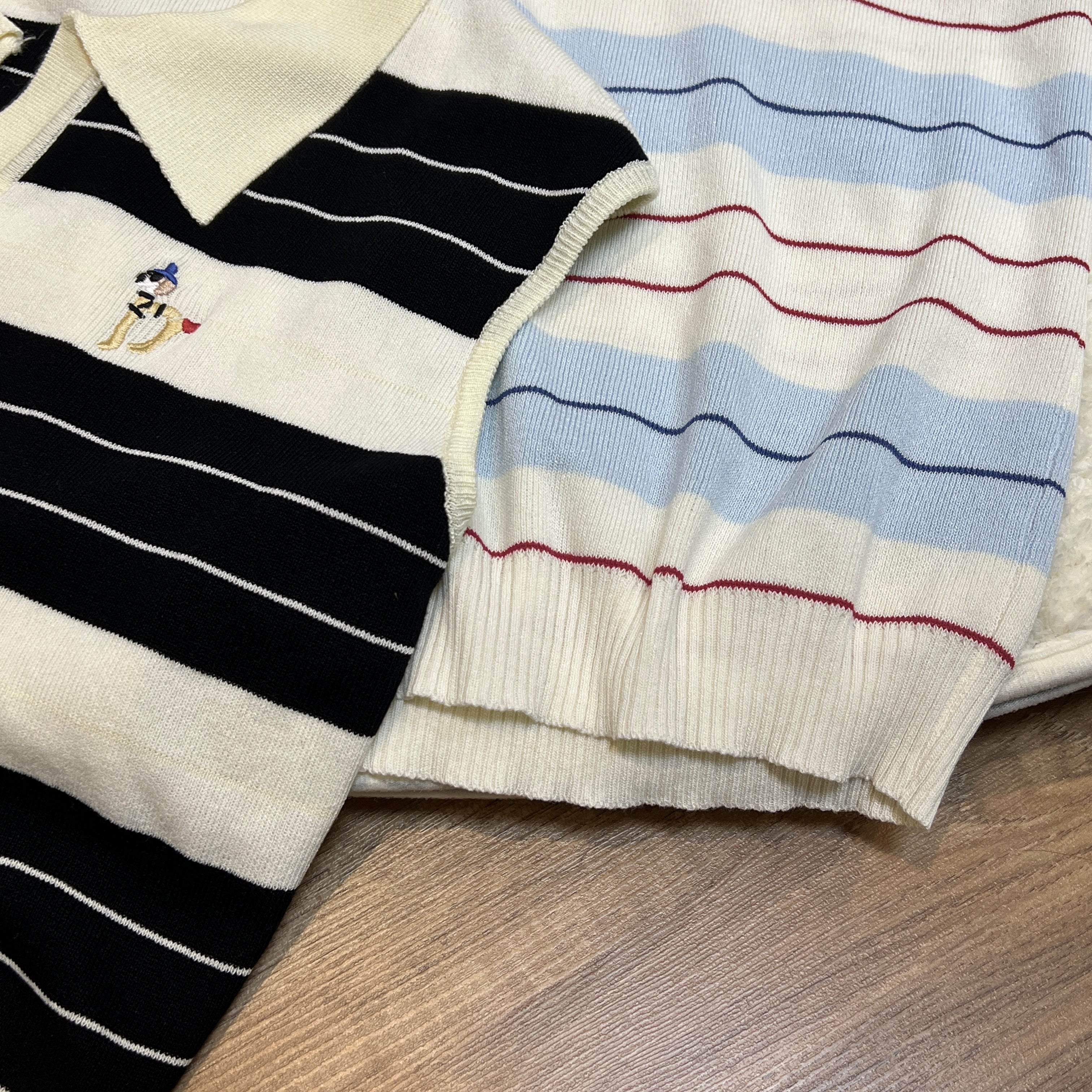 T001 条纹狗狗针织上衣｜Ready stock 现货