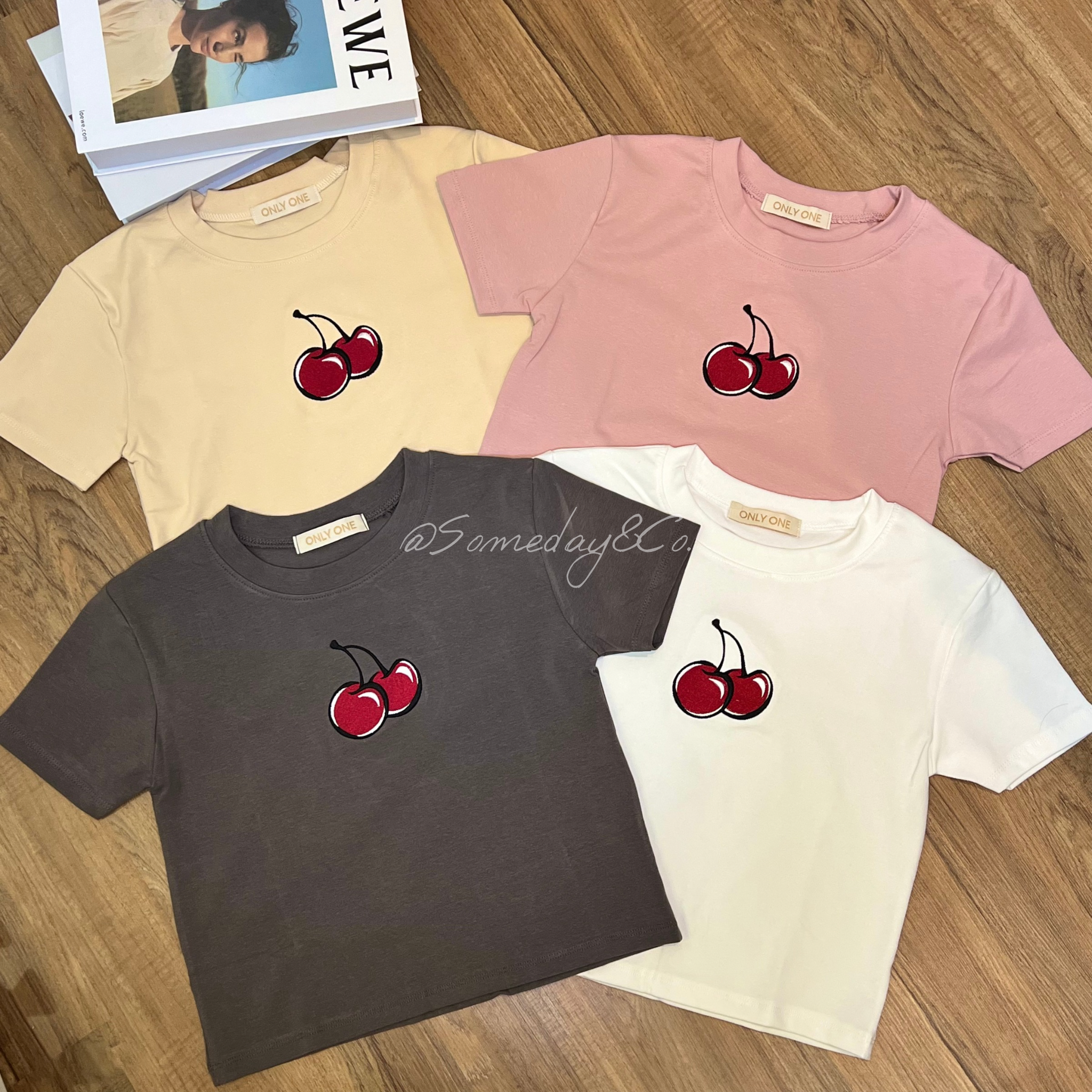 T002 樱桃短款上衣｜Ready stock 现货