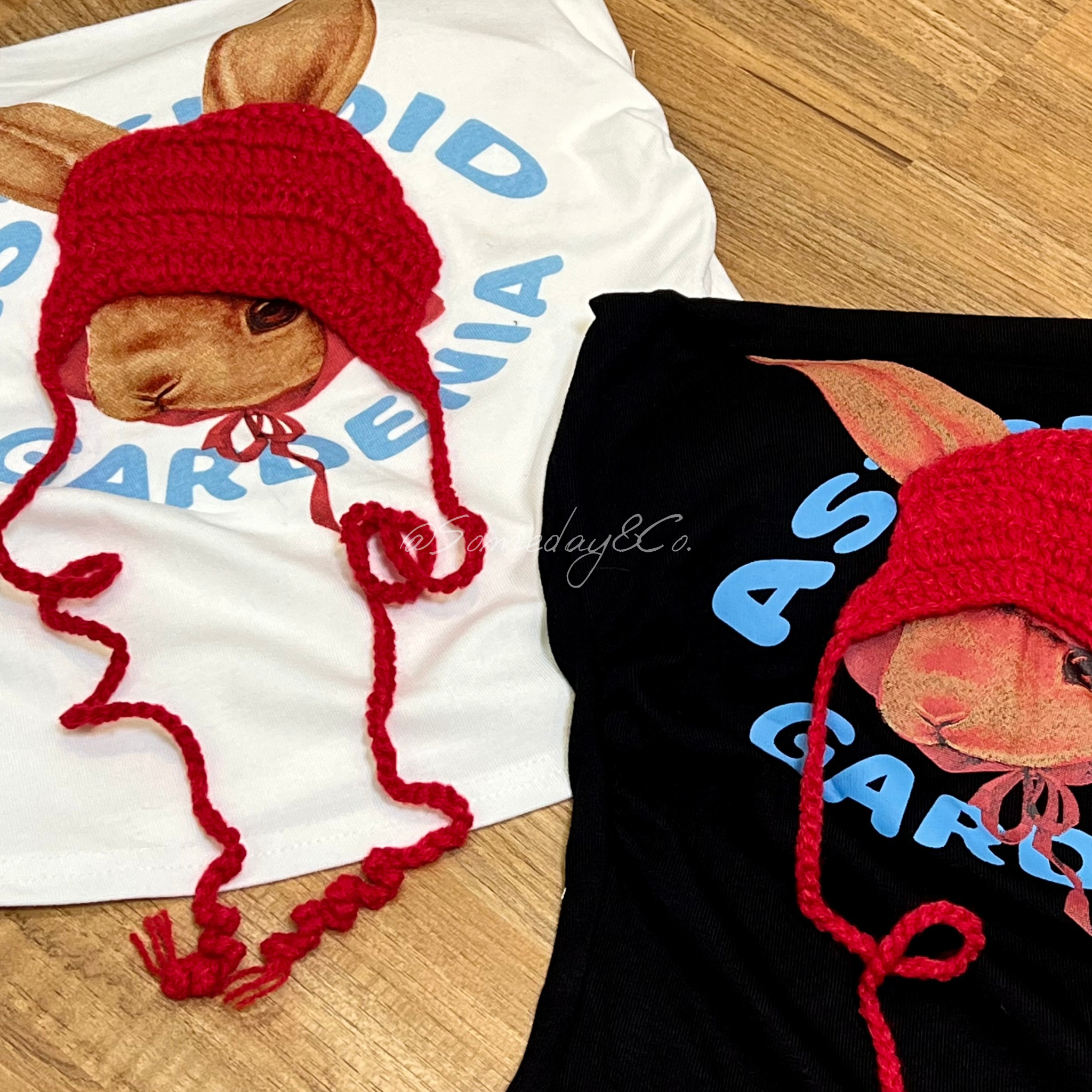 B003 兔子辣妹抹胸上衣｜Ready stock 现货