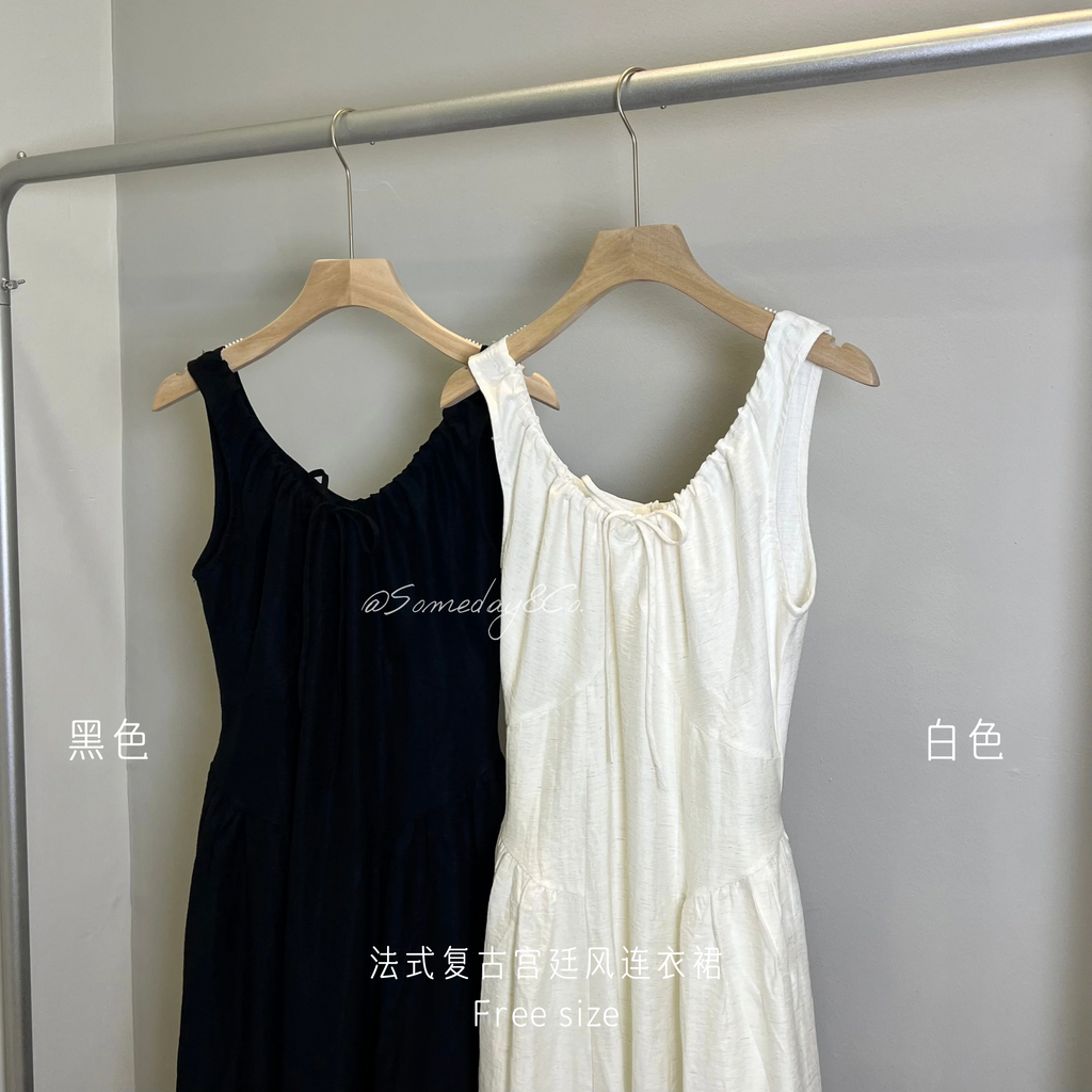 S004 法式复古宫廷风连衣裙｜Ready stock 现货