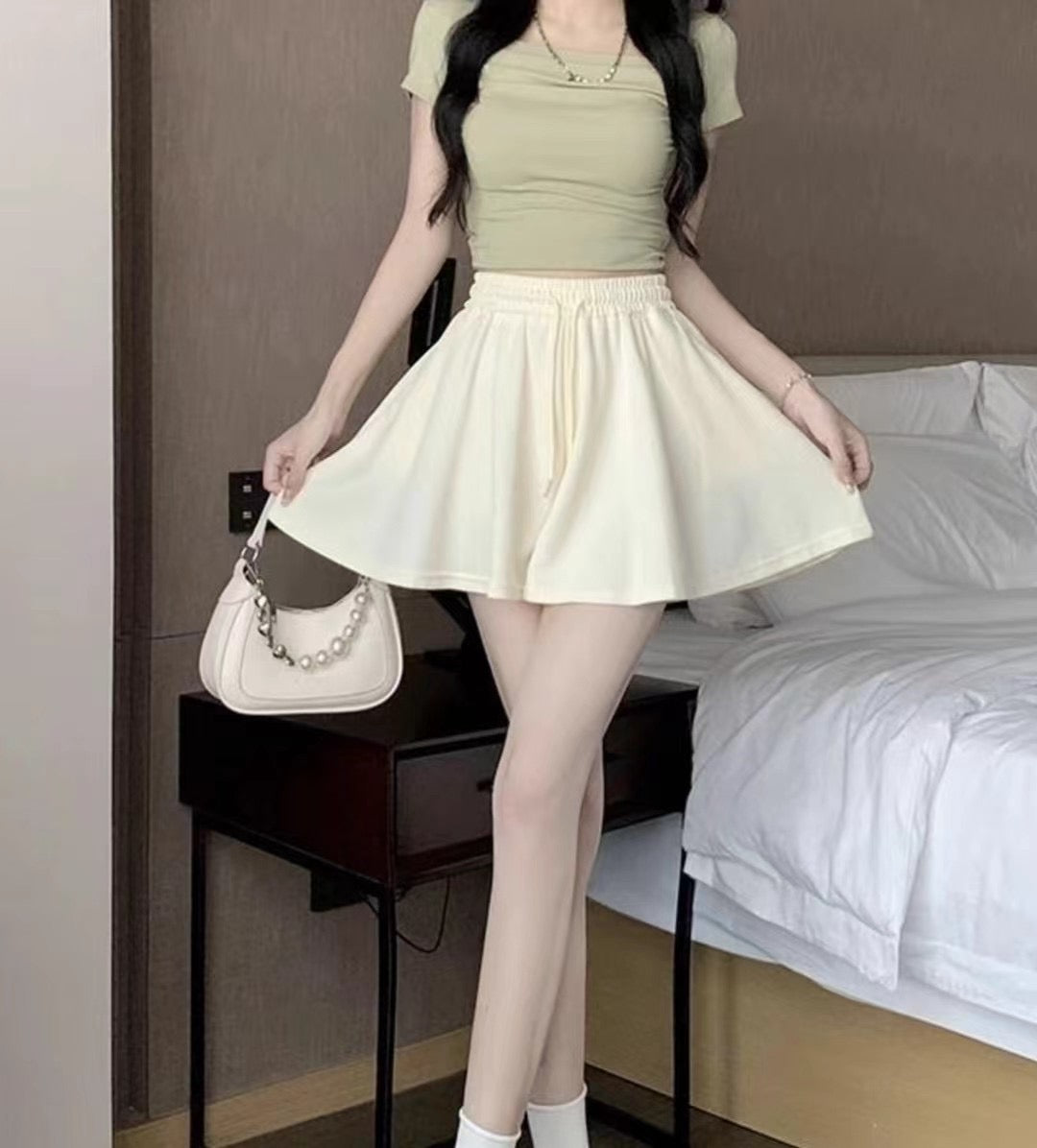 SS009 芭蕾风短裤｜Ready stock 现货