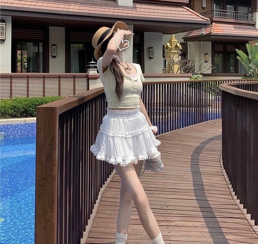 SS007 百搭蛋糕裙｜Ready stock 现货